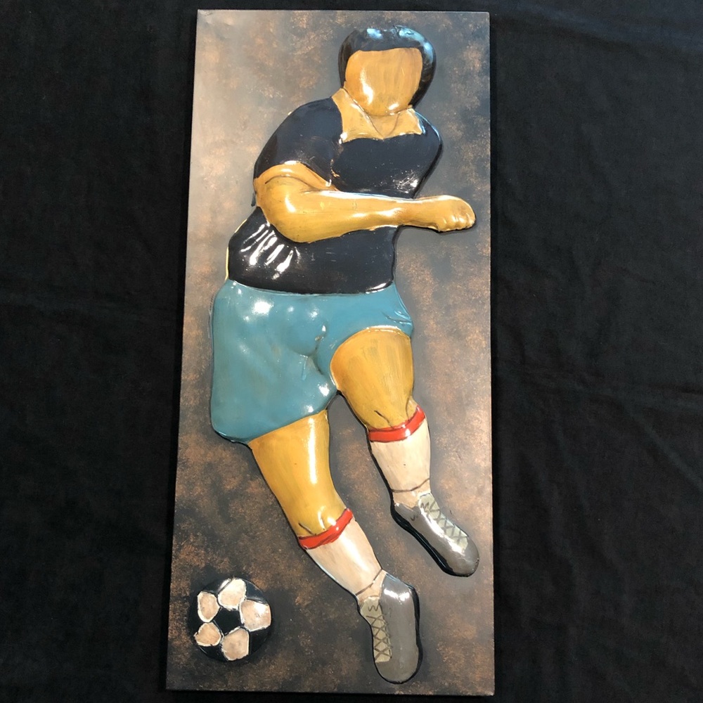 Soccer Player Wall Art
